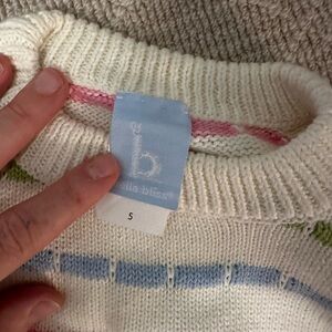 Bella Bliss Girls 100% Cotton Sweater, Size 5, Perfect Condition